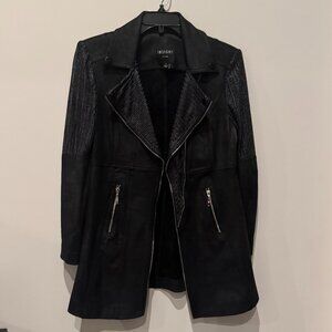 Insight Long Moto Jacket (Black) - Size 4